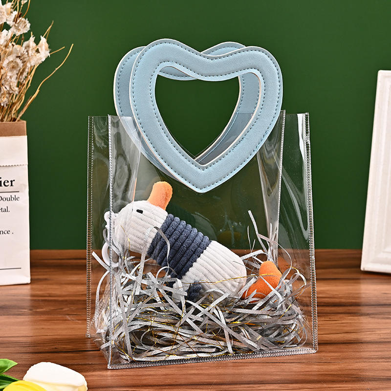 Transparent Gift Bags – Elegant Love-Inspired Packaging