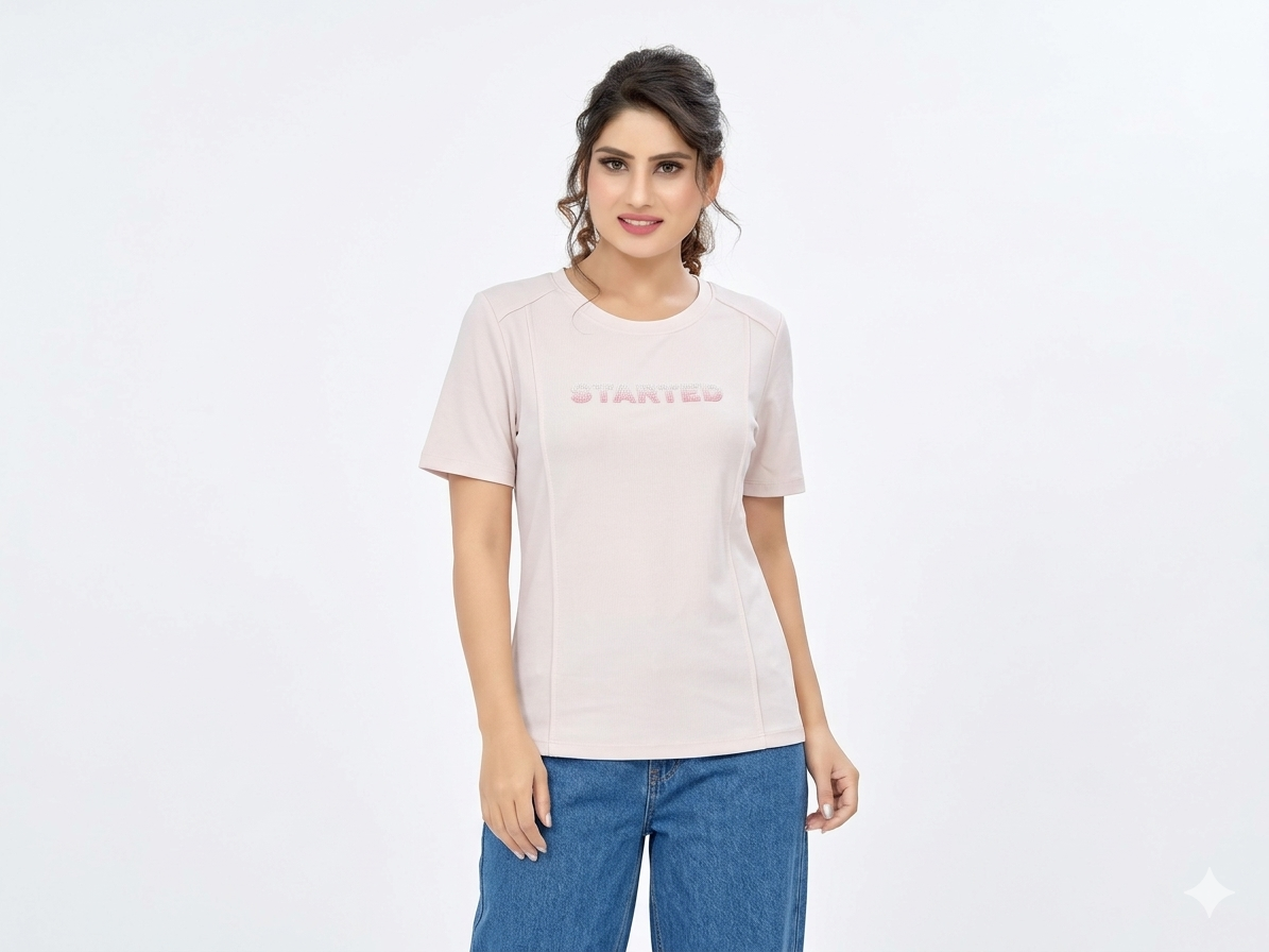 Cotton Designer  T Shirt