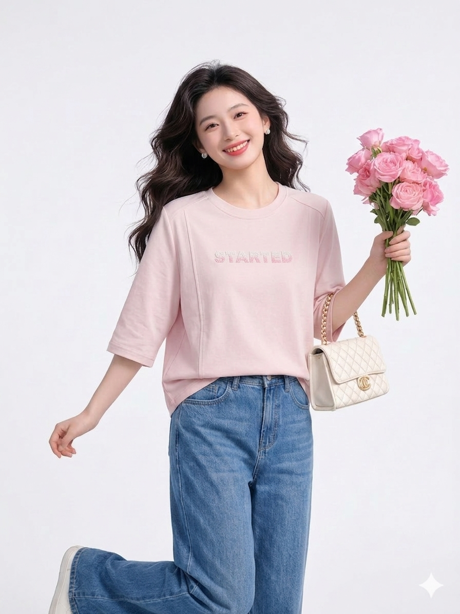 Luxe Cotton Top – Elegant Italian Design with Premium Comfort