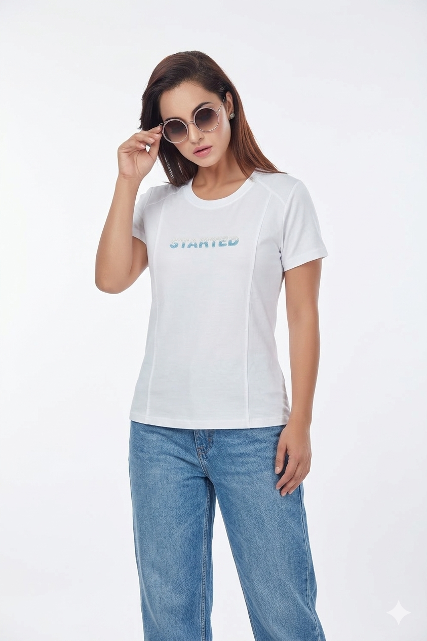 Cotton Designer  T Shirt