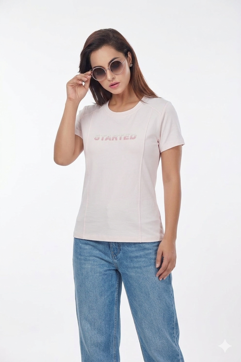 Cotton Designer  T Shirt