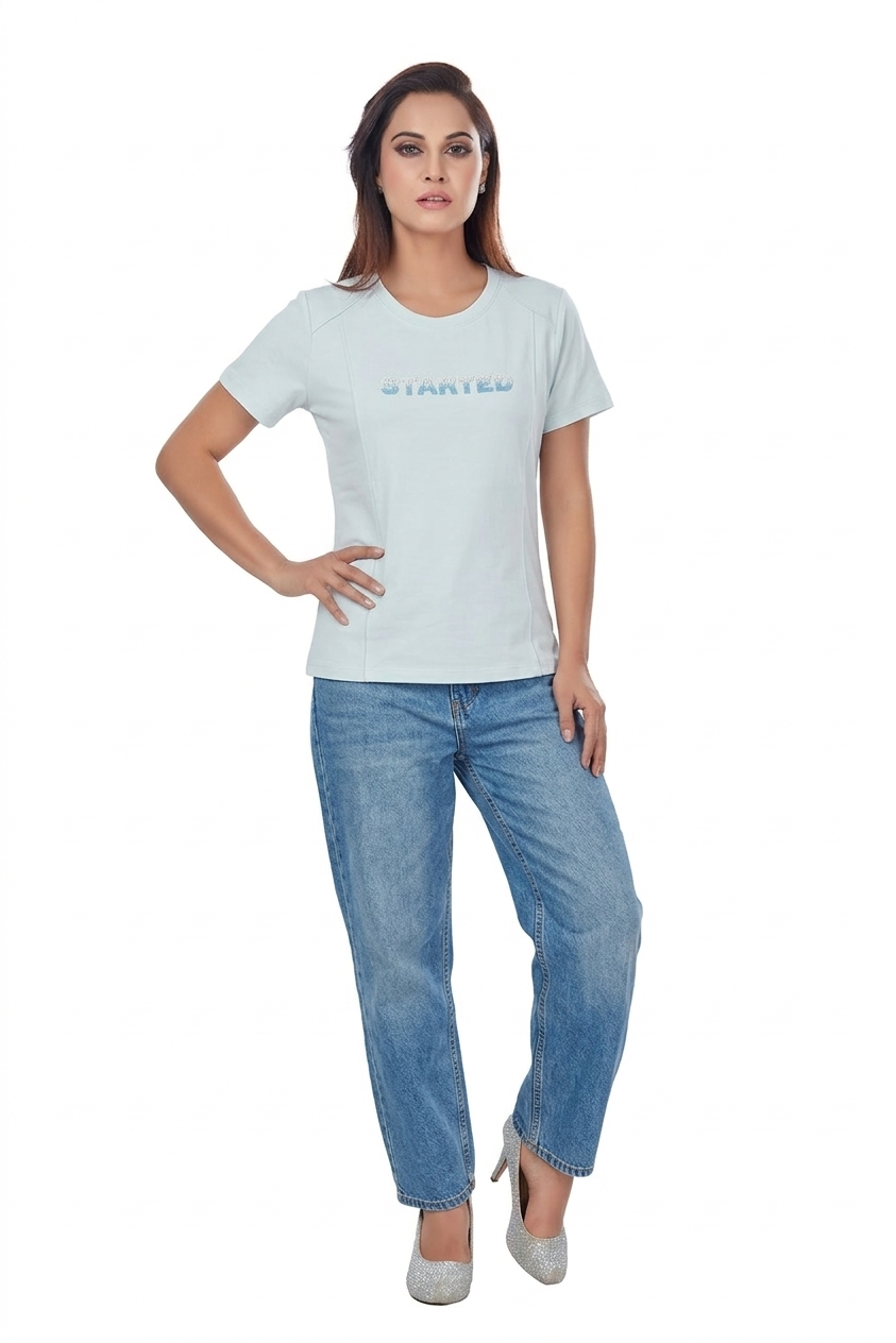 Cotton Designer  T Shirt
