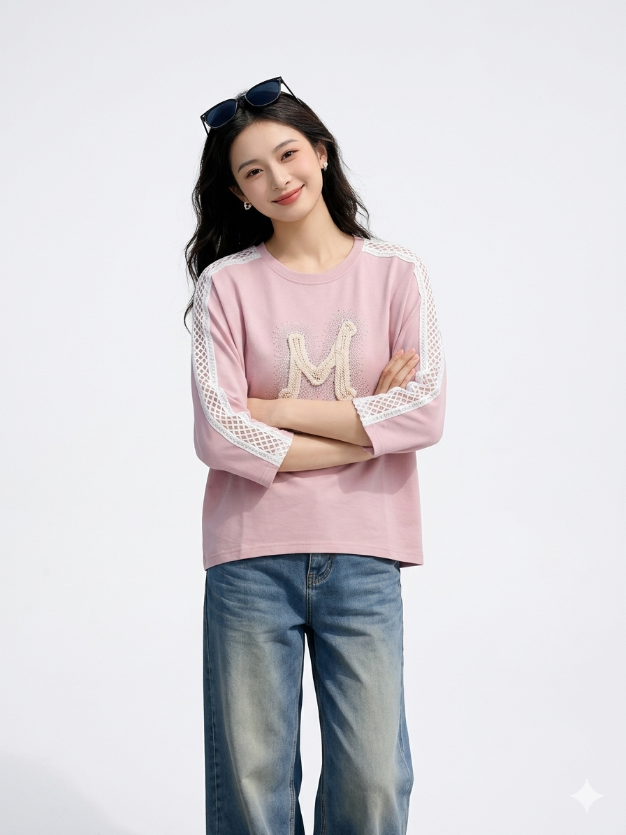 Luxe Cotton Top – Elegant Italian Design with Premium Comfort