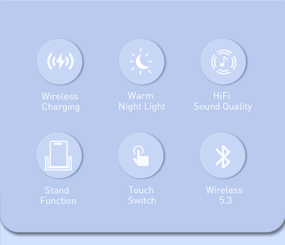 Wireless Charger With Smart Speaker