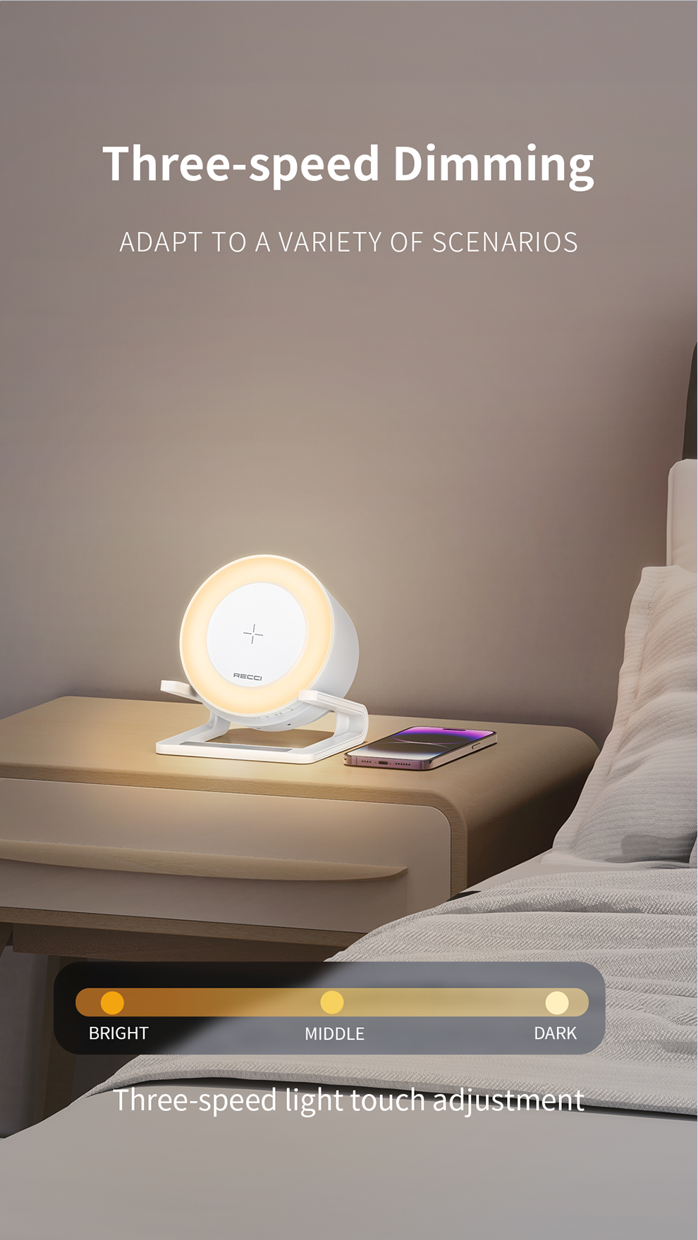 Wireless Charger With Smart Speaker