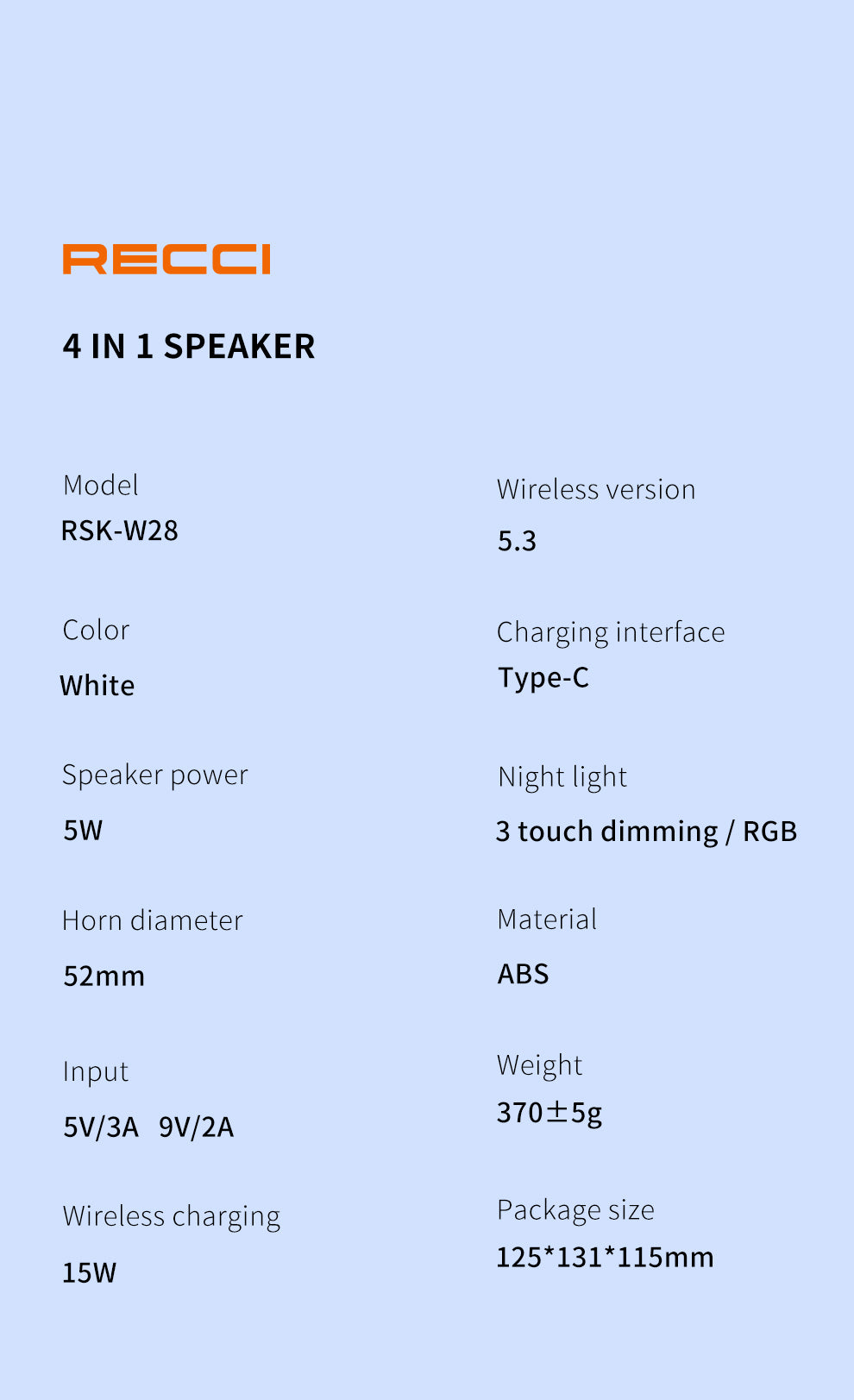Wireless Charger With Smart Speaker