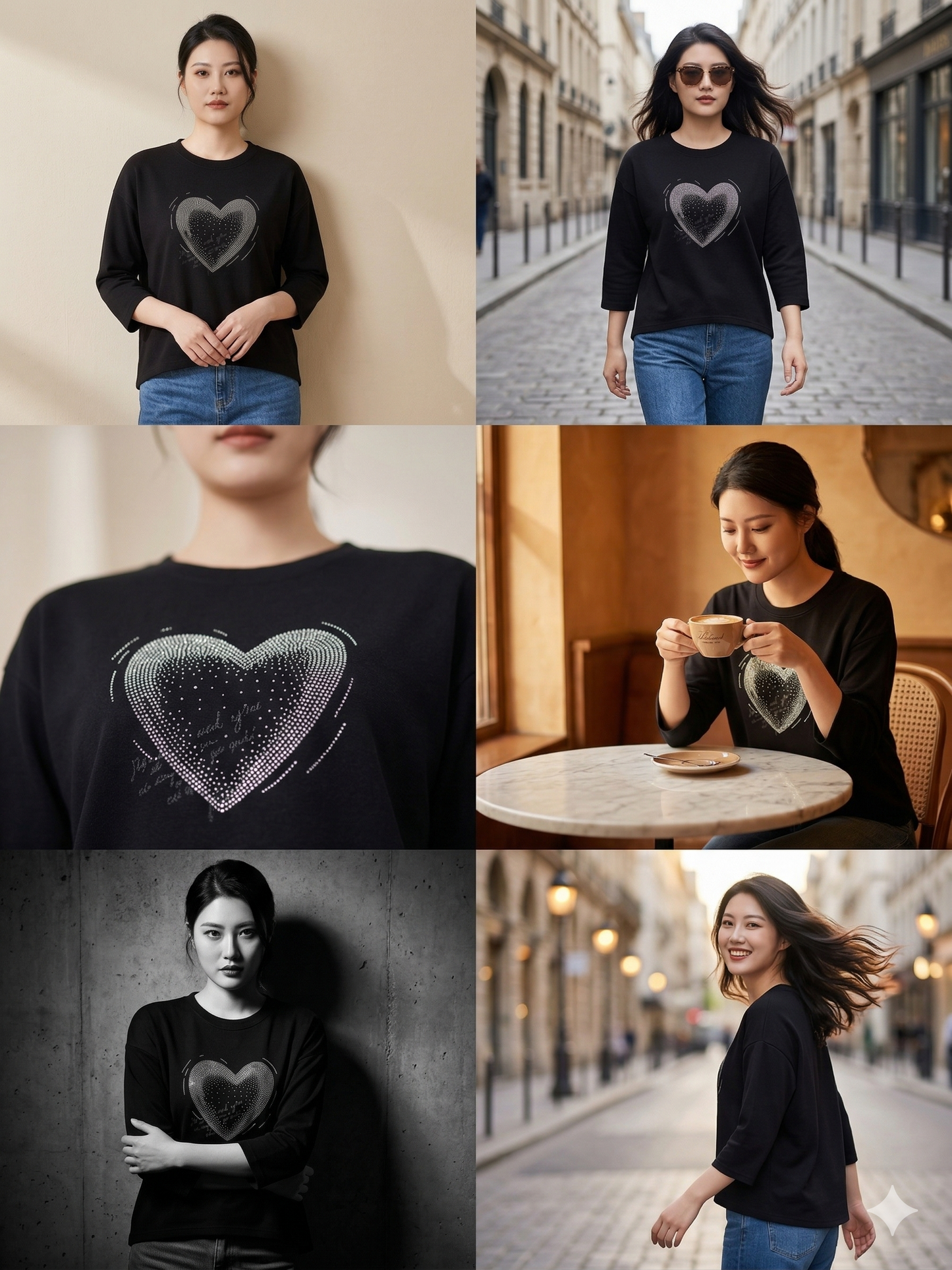 Flora Studio Drop-Shoulder Tee