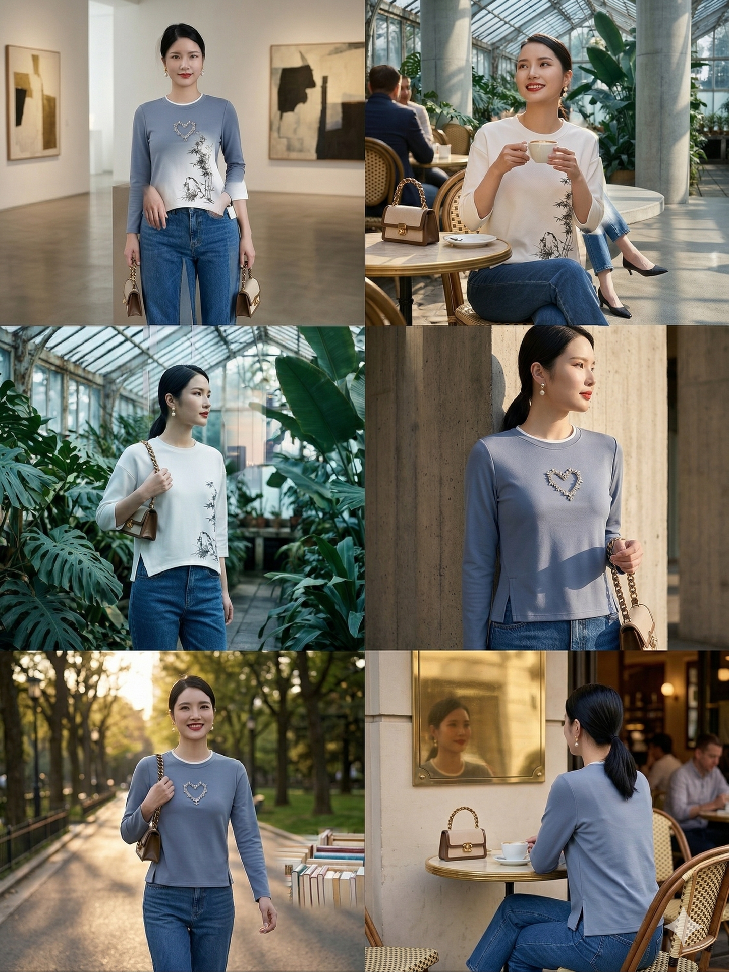 The Romantic Boho Drop-Shoulder Tee