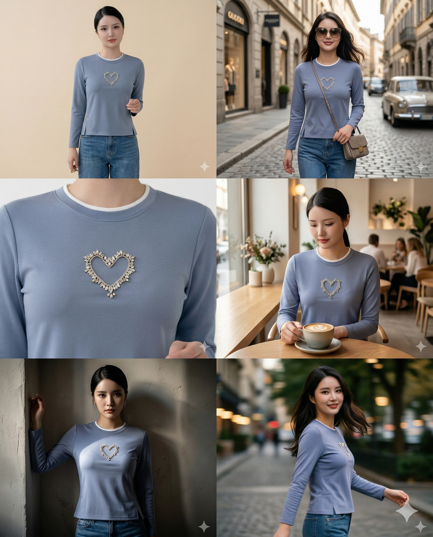 The Romantic Boho Drop-Shoulder Tee