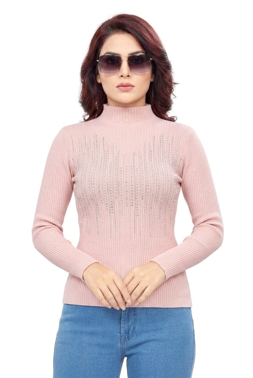 Casual Chic Top - with Sparkle Stripes