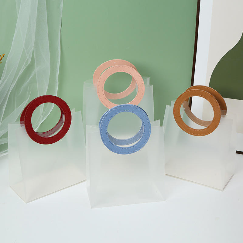 Transparent Gift Bags – Elegant Love-Inspired Packaging