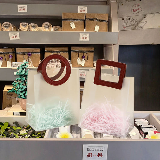 Transparent Gift Bags – Elegant Love-Inspired Packaging