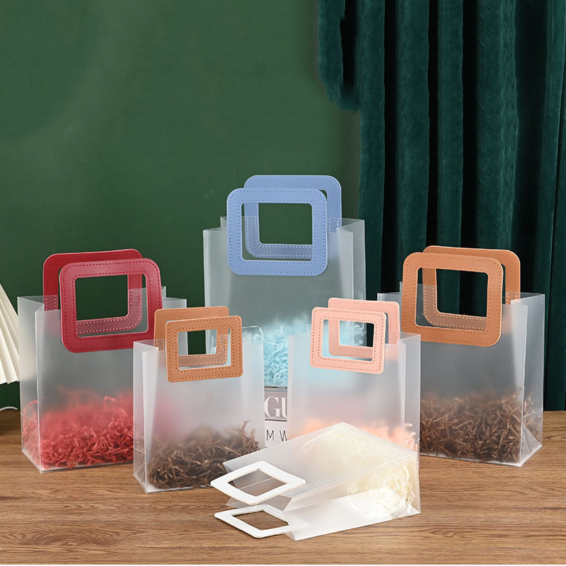 Transparent Gift Bags – Elegant Love-Inspired Packaging