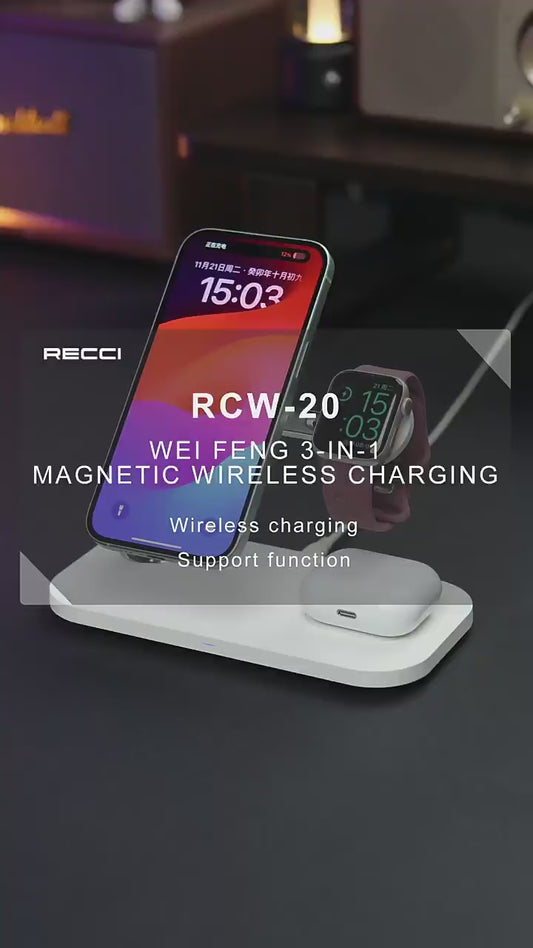 3In 1Magnetic Wireles Charger